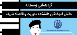 دعوت به گردهمایی زمستانه دانش آموختگان دانشکده مدیریت و اقتصاد